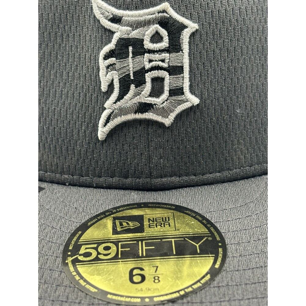 Detroit Tigers MLB Batting Practice Collection 59Fifty Fitted New Era Size 6 7/8 - Picture 2 of 9